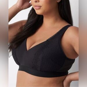 Cacique Cotton Lightly Lined NoWire Bra